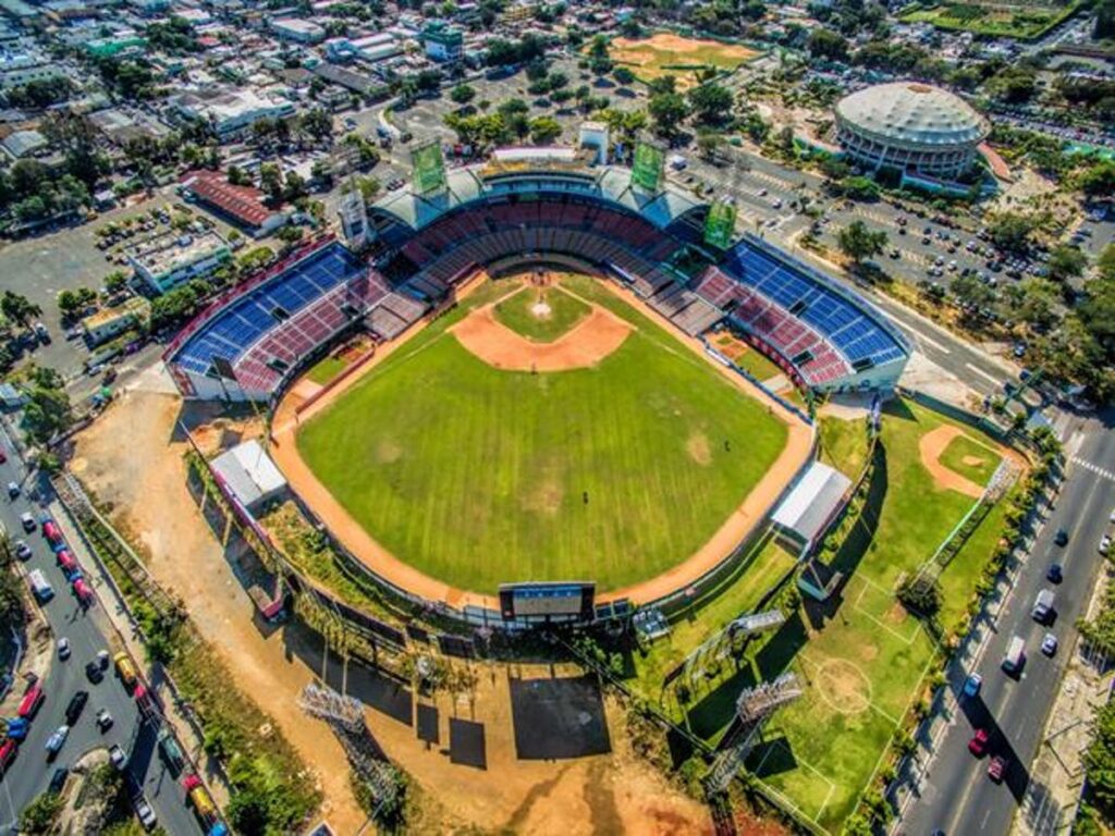 Estadio Quisqueya Juan Marichal vista aerea