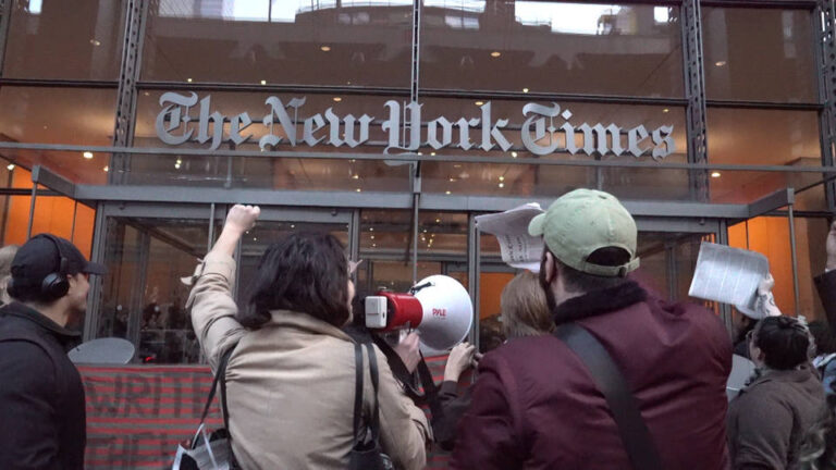NYT Protest