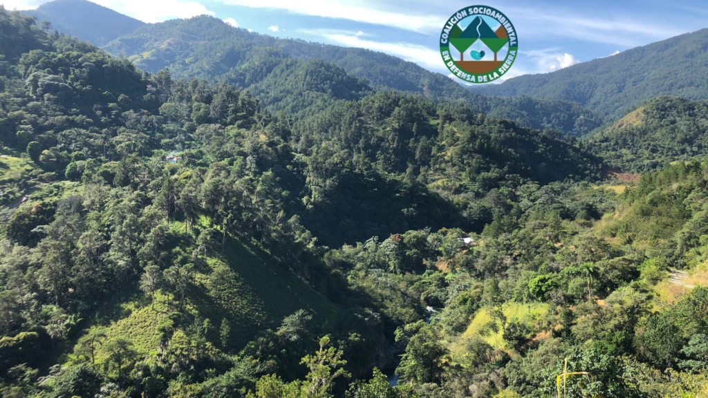 Lugar donde quieren construir la presa de Las Placetas