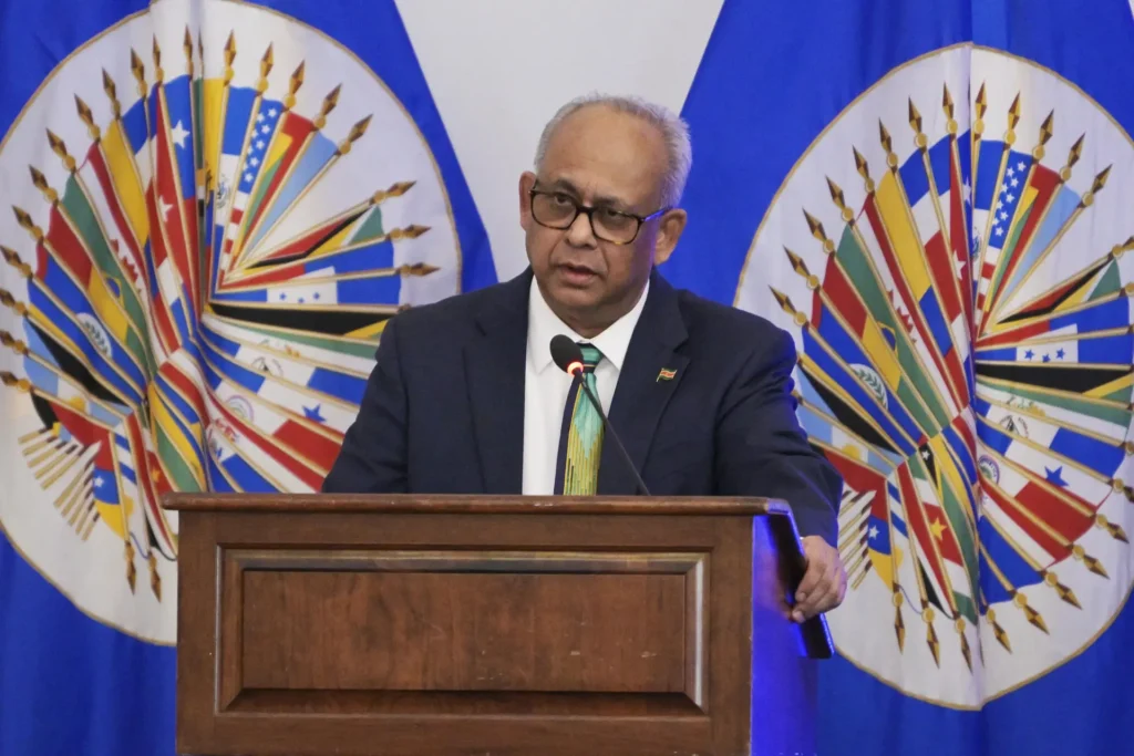 El Secretario General de la Organización de los Estados Americanos (OEA), Albert R. Ramdin
