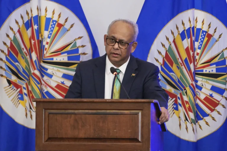 El Secretario General de la Organización de los Estados Americanos (OEA), Albert R. Ramdin