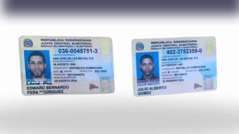 Edward Bernardo Peña Rodríguez y Julio Alberto Gómez