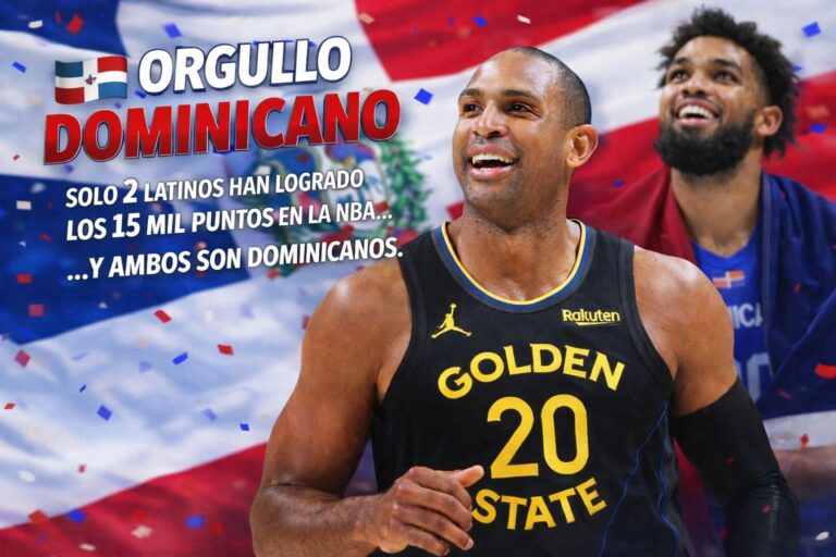 Al Horford y Karl-Anthony Towns.