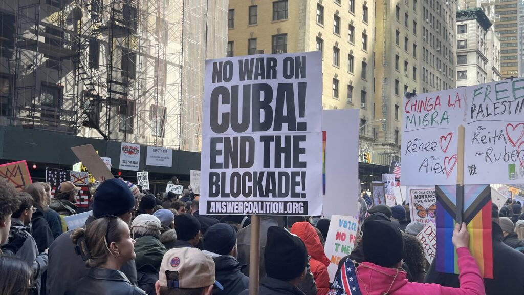 Protesta contra Trump 1