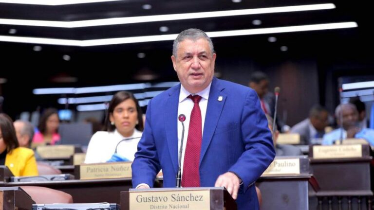 Gustavo Sánchez, el vocero del PLD