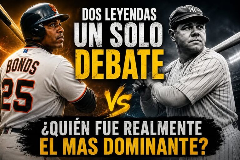 ¿Barry Bonds o Babe Ruth?
