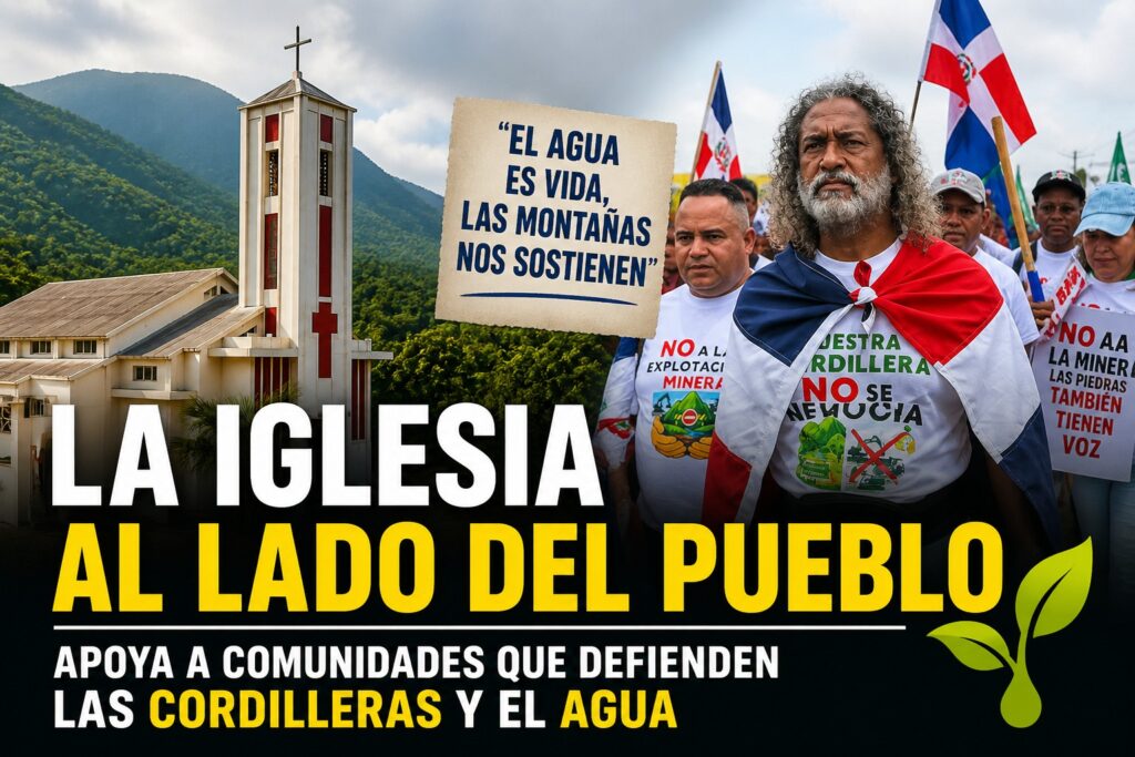 La Iglesia  al lado del pueblo