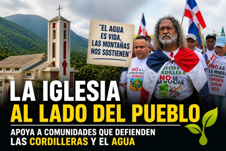 La Iglesia  al lado del pueblo